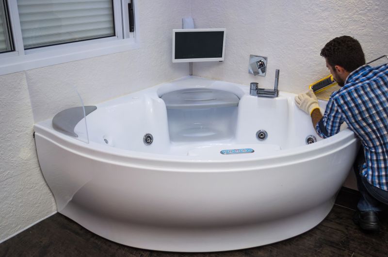 Bathroom Setup with Bathtub